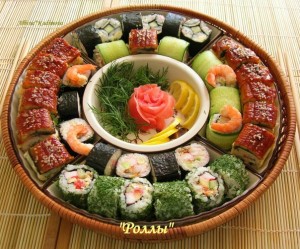 Роллы в домашних условиях
