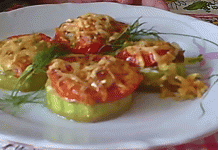 Кабачки с рисом «Ух ты»