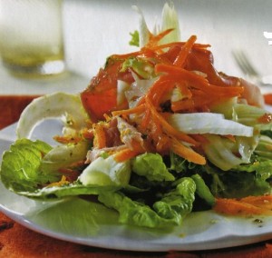 Морковный салат с апельсиновым соусом Морковный салат с апельсиновым соусом