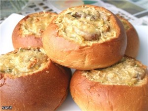 Жульен в булке Жульен в булке