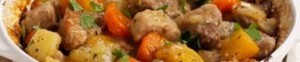 Тушёная свинина с брюквой и рисом Тушёная свинина с брюквой и рисом