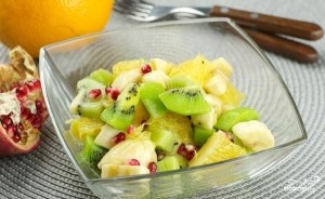 Салат с киви Салат с киви
