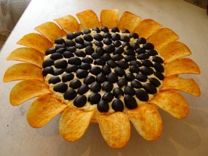 Салат подсолнух Салат подсолнух