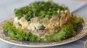 Салат три поросенка Салат три поросенка