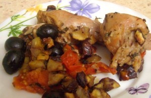 Кролик с каштанами