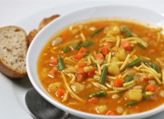 Французский овощной суп