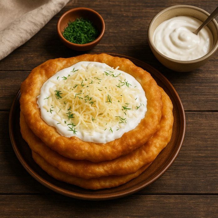 Лангош в домашних условиях