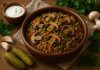 Каша гречневая с грибами
