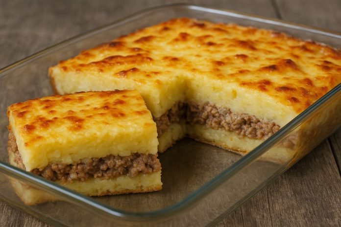 Картофельная запеканка с фаршем в домашних условиях