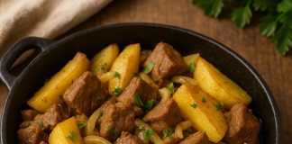 Куурдак с картофелем в домашних условиях