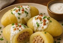 Цеппелины с мясом в домашних условиях