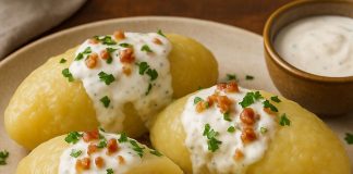 Цеппелины с мясом в домашних условиях