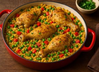 Арос кон польо в домашних условиях