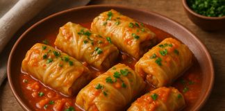 Голубцы с рисом и овощами по-кубански в домашних условиях