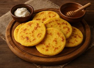 Лепёшки кукурузные в домашних условиях