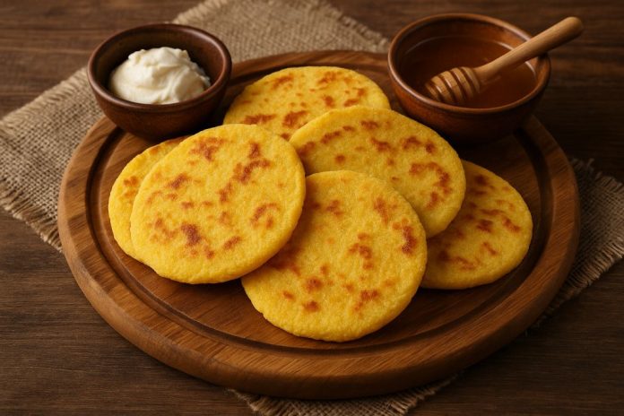 Лепёшки кукурузные в домашних условиях