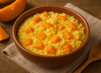 Пшённая каша с тыквой по-волгоградски в домашних условиях