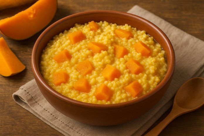 Пшённая каша с тыквой по-волгоградски в домашних условиях Пшённая каша с тыквой по-волгоградски в домашних условиях