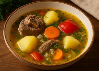 Суп шурпа адыгейская в домашних условиях