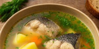 Уха из сазана в домашних условиях
