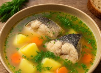 Уха из сазана в домашних условиях