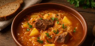 Щи из квашеной капусты с говядиной в домашних условиях Щи из квашеной капусты с говядиной в домашних условиях