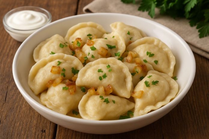 Вареники с картошкой и луком в домашних условиях (Ставрополье) Вареники с картошкой и луком в домашних условиях (Ставрополье)