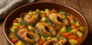 Жаркое из сома в домашних условиях