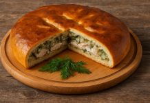 Пирог с лещом и луком в домашних условиях