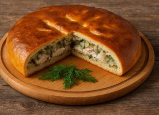 Пирог с лещом и луком в домашних условиях