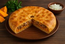 Пирог с мясом и тыквой в домашних условиях