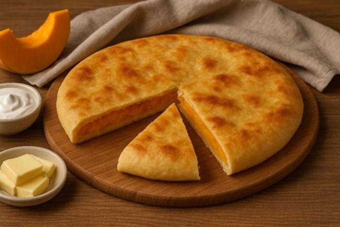 Пирог с тыквой в домашних условиях (Кабардино-Балкария) Пирог с тыквой в домашних условиях (Кабардино-Балкария)