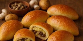 Пирожки с грибами и картофелем в домашних условиях Пирожки с грибами и картофелем в домашних условиях