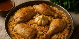 Плов с курицей по-карачевски в домашних условиях (Карачаево-Черкесия)