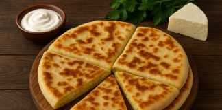 Хингалш с картошкой и сыром в домашних условиях (Ингушетия)