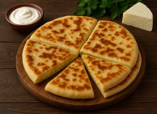 Хингалш с картошкой и сыром в домашних условиях (Ингушетия)