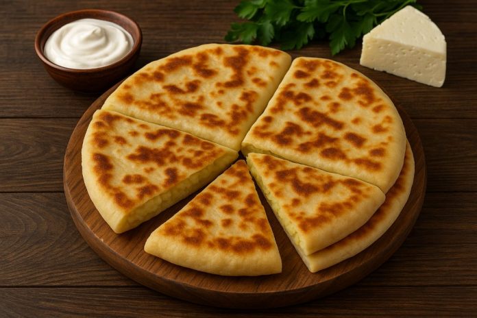 Хингалш с картошкой и сыром в домашних условиях (Ингушетия)