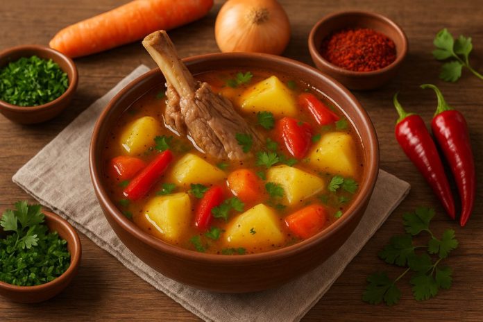 Шурпа из баранины в домашних условиях Шурпа из баранины в домашних условиях