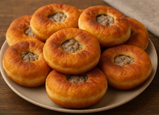 Беляши по-татарски с сочной начинкой (Татарстан)