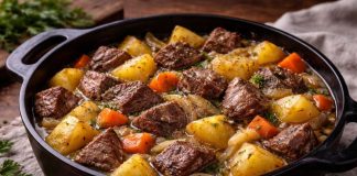 Жаркое из оленины с картофелем по-коми (Республика Коми)