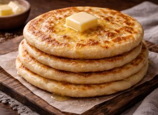 Коми лепёшки на простокваше в домашних условиях (Республика Коми)