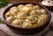 Пельнянь с мясом по-удмуртски в домашних условиях (Удмуртия)