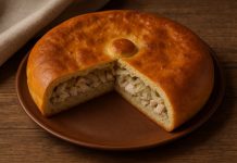 Пирог «Караг» с рыбой и луком в домашних условиях (Марий Эл) Пирог «Караг» с рыбой и луком в домашних условиях (Марий Эл)