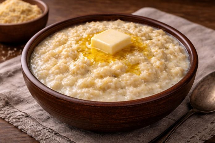 Удмуртская каша с молоком и маслом Удмуртская каша с молоком и маслом