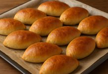 Хуплу — мясные пирожки в духовке (Чувашия) Хуплу — мясные пирожки в духовке (Чувашия)