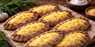 Калитки с пшённой кашей по-карельски (Карелия)