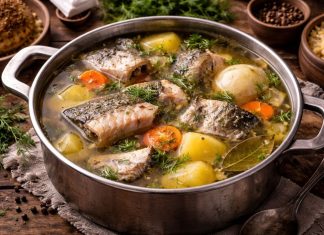 Пермская уха из речной рыбы в домашних условиях (Пермский край)