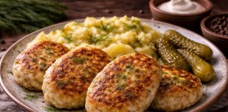 Рыбные котлеты из трески по-мурмански Рыбные котлеты из трески по-мурмански (Мурманская область)