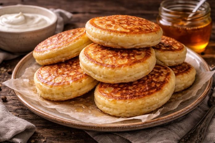 Вологодские оладьи на простокваше в домашних условиях