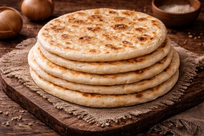 Пресные лепёшки на воде по-таёжному в домашних условиях (Ханты-Мансийский автономный округ — Югра)